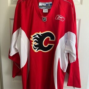 Reebok NHL Calgary Flames Red Hockey Men's Jersey